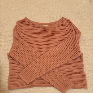 Billabong Women's Knit Sweater in Warm Tan